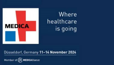 2024 MEDICA Düsseldorf Duitsland, 11-14 november.
