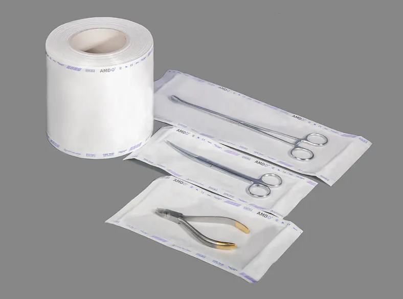 Tyvek-platrolzakje biedt een manier om de sterilisatie-efficiëntie te verbeteren