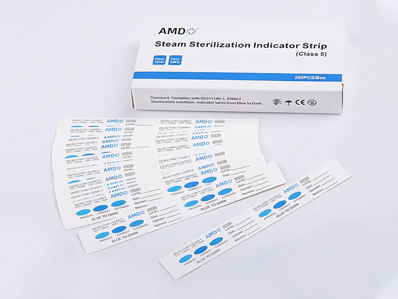 Kan Steam Indicator Strips Tape de dagelijkse sterilisatiecontroles verbeteren